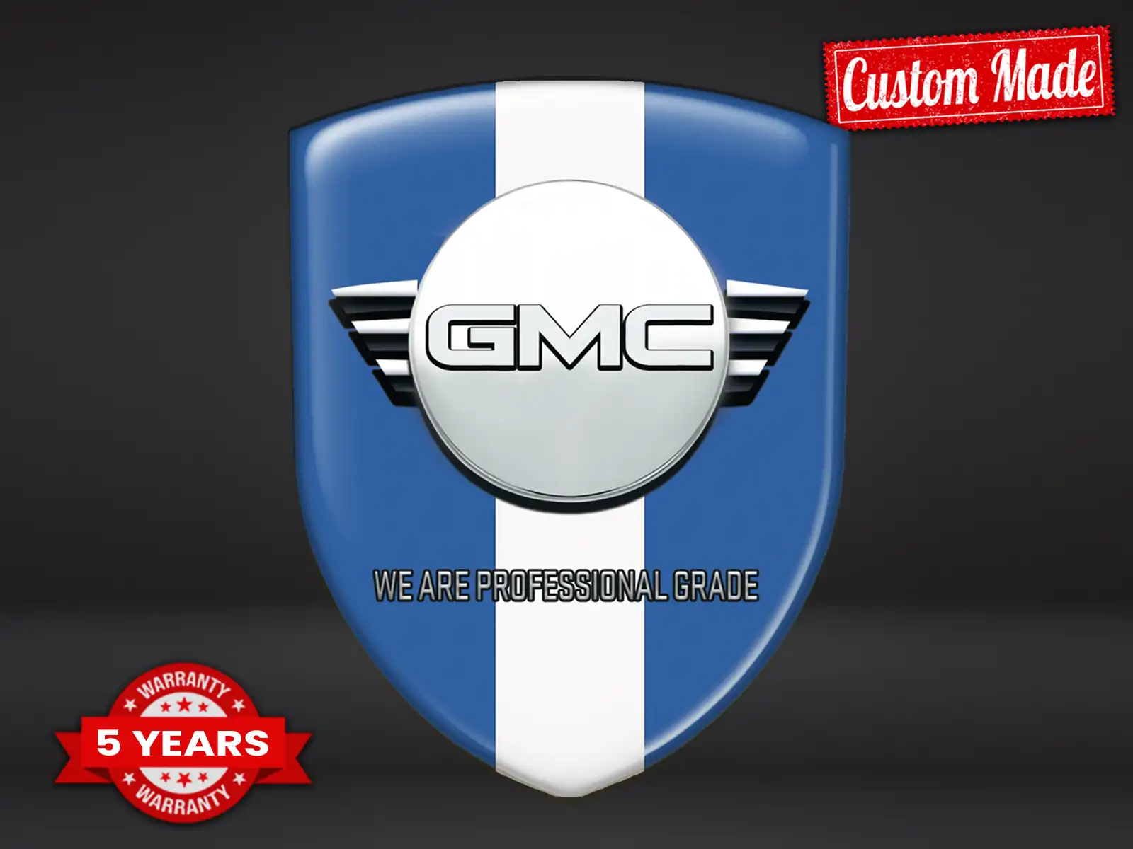 GMC Autobadges Modern Pro Max Stilvoll Robust